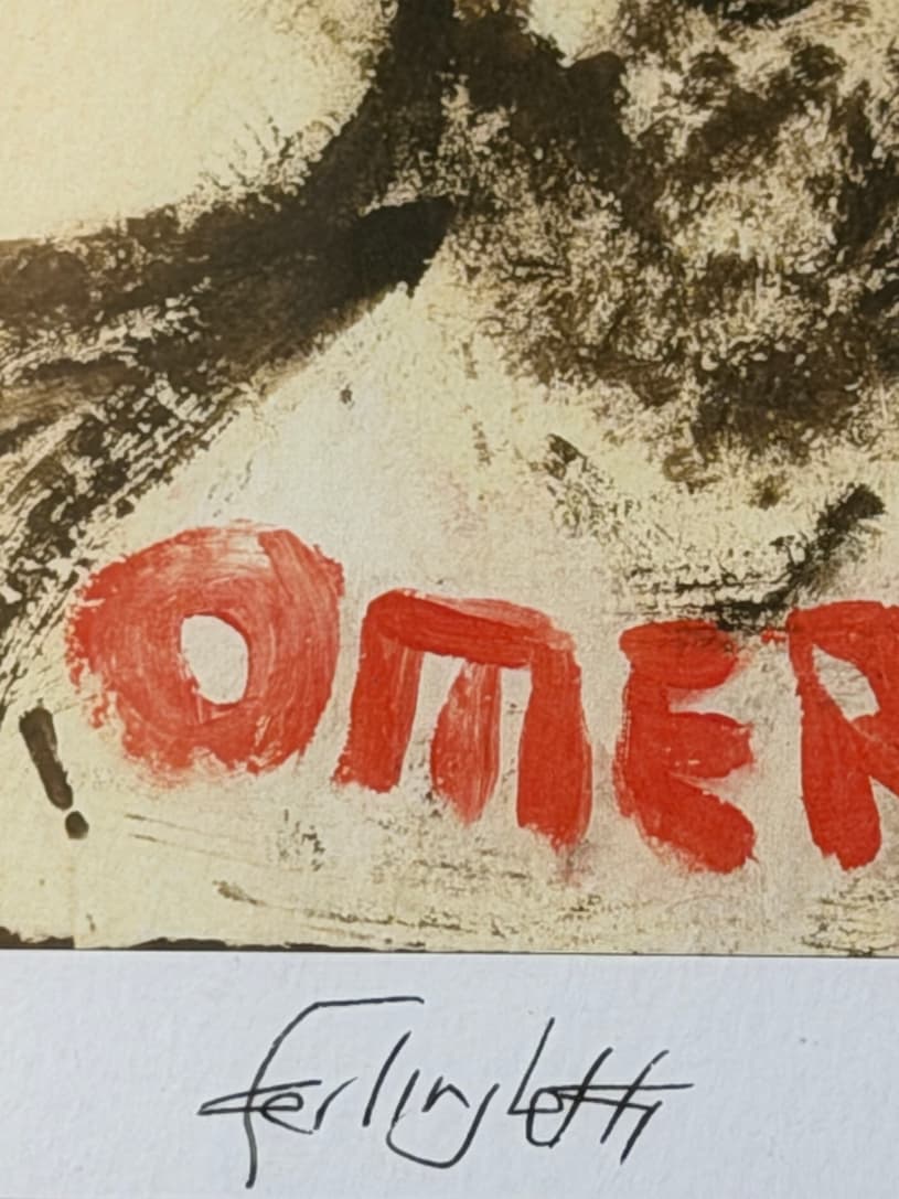 "Omero" by Lawrence Ferlinghetti